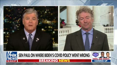 Dr. Rand Paul on Hannity: Fauci is against everything that America stands for - April 27, 2022