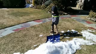 Spencer shoveling snow - VID_20140301_121745