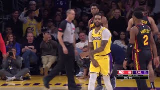 NBA - DLo showcases his 2-for-1 skills with back-to-back triples to beat the 3Q buzzer! 🚨