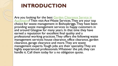 Best Garden Clearance Service in Auchinairn