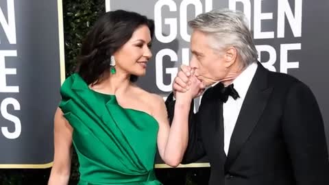 Catherine Zeta-Jones Fangirls Over Husband Michael Douglas' Emmys Nod.
