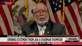 Chairman Thompson Compares Jan 6 to Lynching, Slavery and the KKK