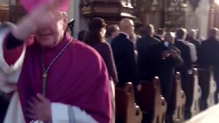 Arch-Bishop Allen Vigneron at St. Joseph's Shrine