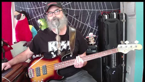 Loudness - Crazy Night (1984) bass cover