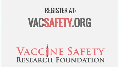 Vaccine Safety Research Foundation Thursday 2/17 Show Promo With VAX Injured