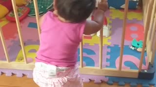Dancing baby got the moves