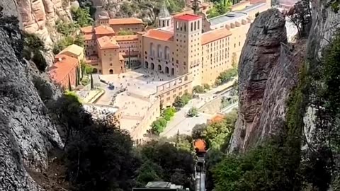 Montserrat monastery, Catalonia, Spain.
