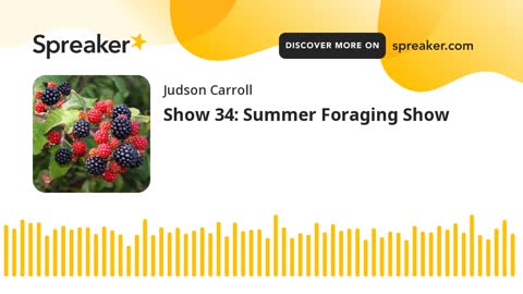 Show 34: Summer Foraging Show (part 3 of 4)