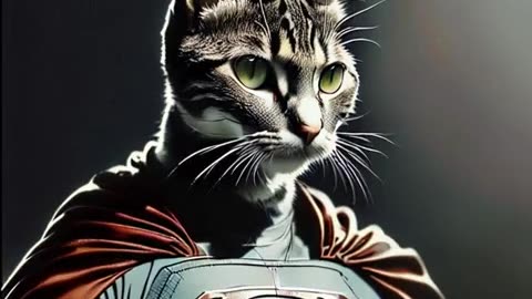Cat superman Cosplay