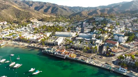 beautiful drone images - Sta. Catalina Harbor