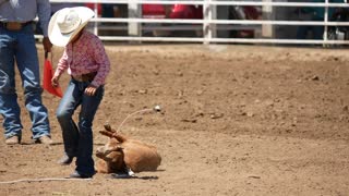 Footage Of Youth Rodeo in Sundance Wyoming