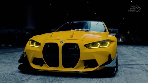 Twilight Whisper _ The Mysterious Yellow WideBody BMW G82