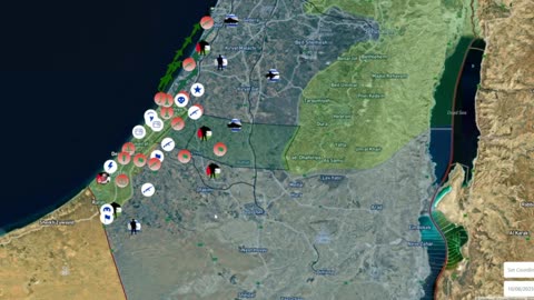 Military Summary & Analysis For Israel pm 2023 10 8