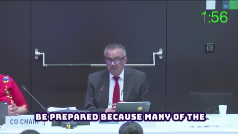 WHO Director General dr. Tedros announces the failure of Pandemic Agreement/Treaty.