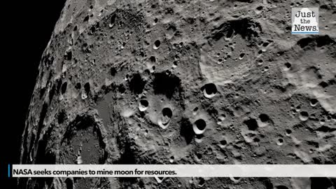 NASA seeks companies to mine moon for resources