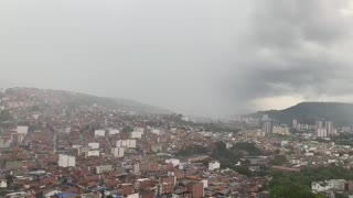 Fuerte tormenta se registra este miércoles en Bucaramanga