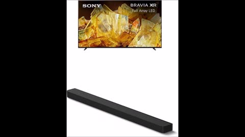 Sony 85 Inch 4K Ultra HD TV X90L Series: BRAVIA XR Full Array LED Smart Google TV with Dolby Vision HDR and Exclusive Features for The Playstation® 5 XR85X90L BRAVIA Theater Bar 9 Sound Bar . LIFELIKE PICTURE– The intelligent and powerful Cognitive P