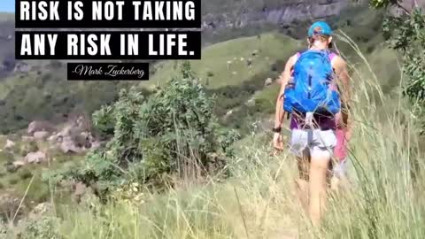 The Biggest Risk Is Not Taking Any Risk In Life