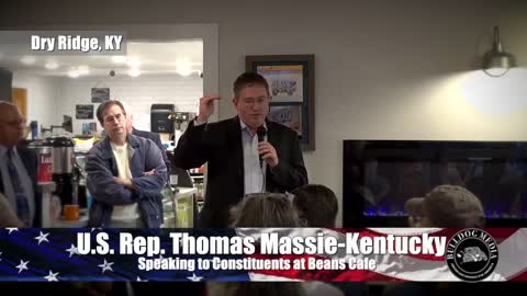 Thomas Massie Speaks In Dry Ridge, KY | November 6th, 2021