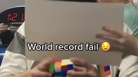 He was so close to the world record