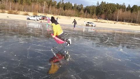 ice- chair skate