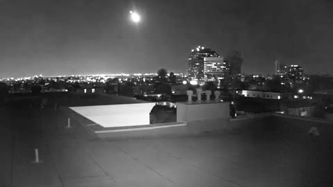 Meteor over Los Angeles