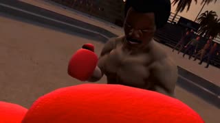 Meta Quest 3 VR Game Play Capture Rocky Balboa Vs Apollo Creed Rise to Glory Championship Edition