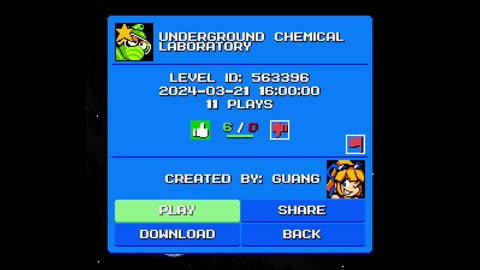 Mega Man Maker Level Highlight: "Underground Chemical Laboratory" by Guang