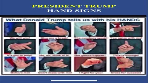 Juan O Savin - Pres Trump’s use of flags and hand signs