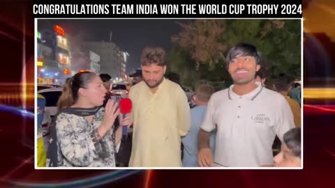 Team India win world cup 2024