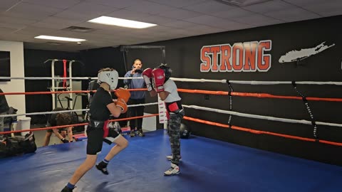 Joey sparring Jacob 2. 11/28/23