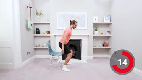 10 Minute Home Chair Workout For Seniors The Body Coach TV