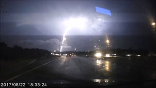 Slow Motion Lightning Strike