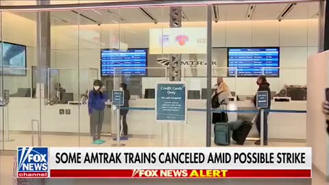 Fox News: Amtrak Cancelling Long-Distance Trains Starting Tomorrow Amid Possible Railroad Strike