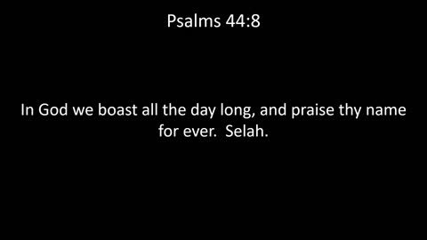 KJV Bible Psalms Chapter 44