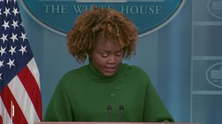 White House Press Secretary Karine Jean-Pierre briefing reporters & taking questions...