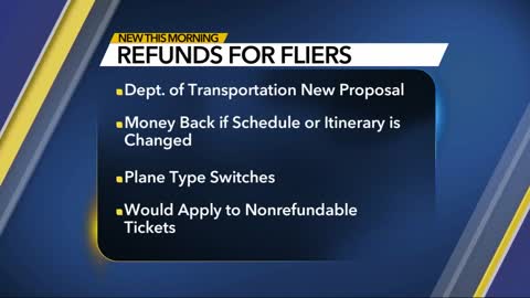 US proposes to increase refund protections for air travelers