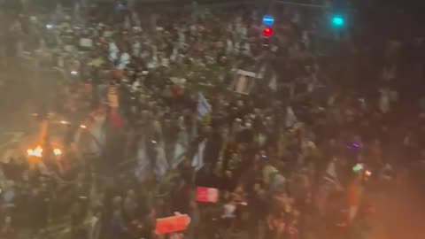 Mass Protests in Tel Aviv Demand Netanyahu’s Resignation