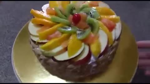 Classic Indian Dish: Fresh Fruitcake (Baking & Decorating) (Watch & Prepare)