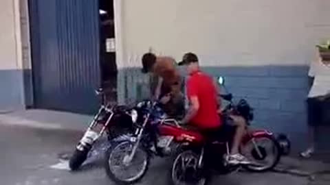 Learn to Park a Motorcycle in Style