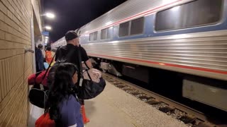 Amtrak's Cardinal (train #51) arriving Cincinnati Union Terminal, June 27, 2024