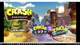 Crash Bandicoot N. Sane Trilogy [ PART 1 ] NINTENDO SWITCH GAME TEST IS OK NOT GREAT BUT LAGGING!