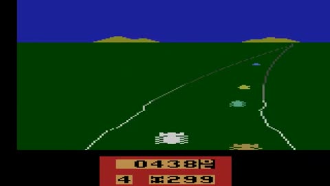 Atari 2600 Enduro corrida parte 01