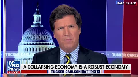 Tucker Rips Dems For Calling The 'Recession' A 'Transition'