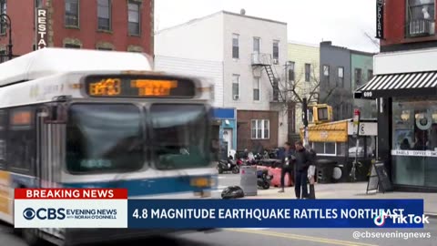 A Rare 4.8 Magnitude Earthquake In New Jersey Early Friday Morning