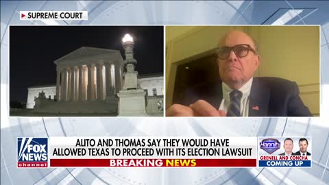Giuliani: SCOTUS 'evaded responsibility' by rejecting Texas suit