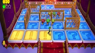 Super Mario 3D World - World 1-5 Switch Scramble Circus Gameplay