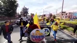 Paro Nacional de taxistas