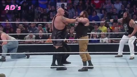 Roman Reigns, Dean Ambrose & Chris Jericho vs. Bray Wyatt