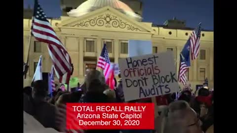 Hi Steve Bannon! from your Posse at the Total Recall Rally in Maricopa Count